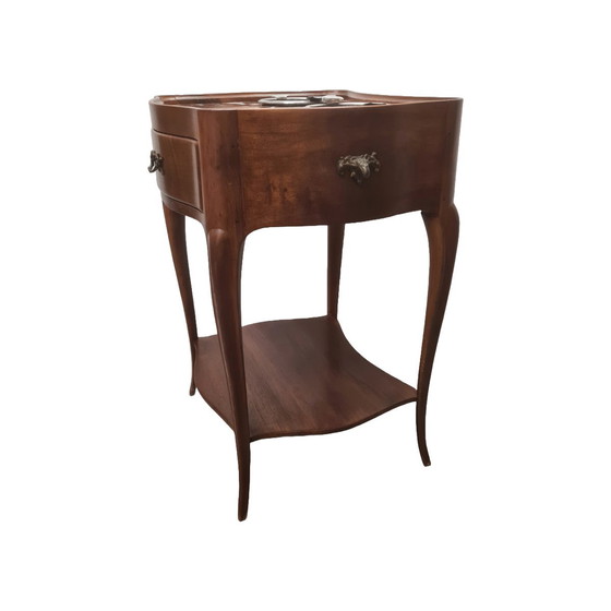 Image 1 of Antique French Louis XV Style Rafraichissoir Table, 19th Century