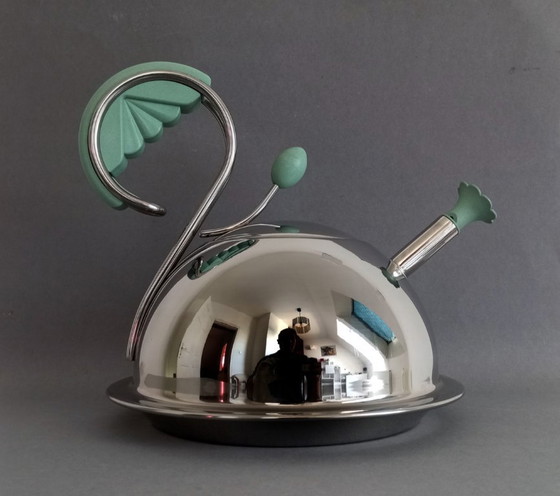 Image 1 of Bollitore postmoderno Emilio Lagostina design 'Intomi' Lagostia Italia 1990 - inutilizzato