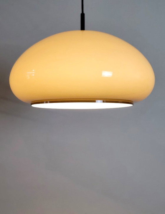 Image 1 of Vintage mushroom pendant lamp by Dijkstra