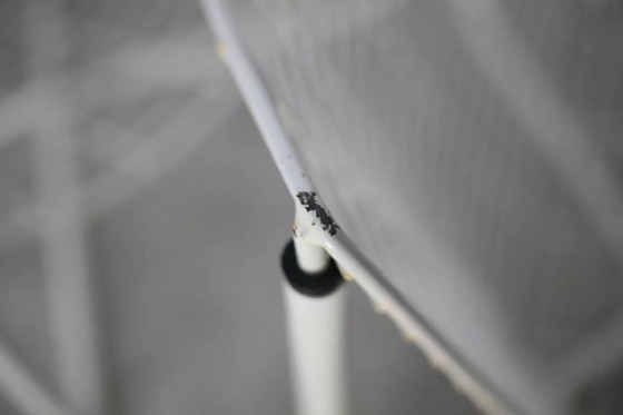 Image 1 of 2x Sessel Stahlstangen Weiß lackiert