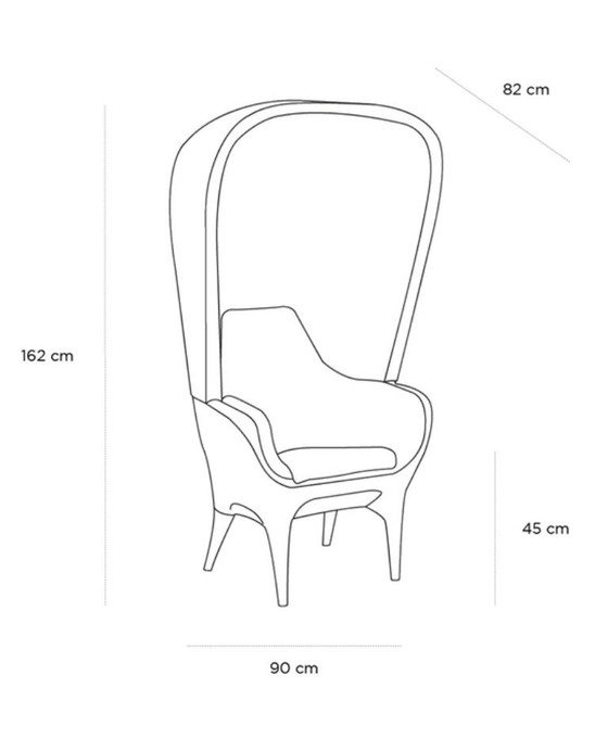Showtime fauteuil – BD Barcelona Design, Leather, Plastic (photo 2 of 7)