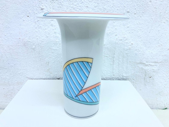 Image 1 of Vaso Rosenthal anni '80 Dorothy Hafner forma Tapio Wirkkala