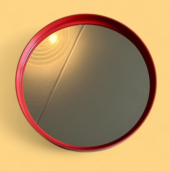 Image 1 of SCHÖNINGER art deco vintage Jaren 70 wand spiegel Hollywood regency stijl