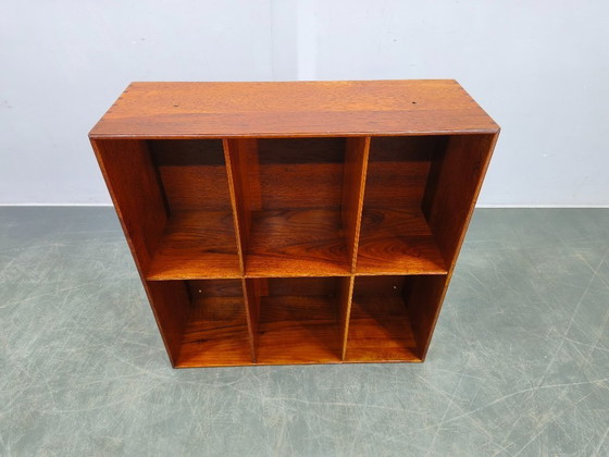 Image 1 of Mensola a muro in teak di Mogens Koch per Rud Rasmussen, Danimarca, anni '60.