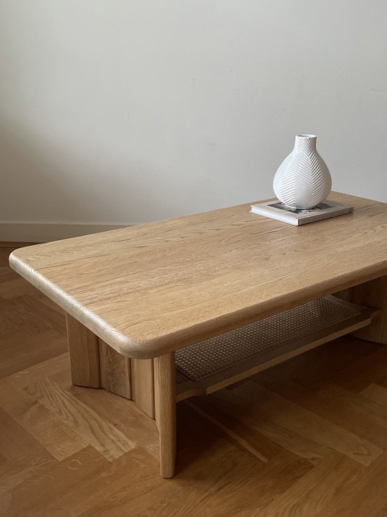Vintage Oak Coffee Table – Wood (photo 8 of 13)