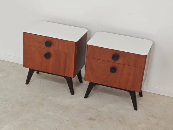 Comodino di Jindrich Halabala per Up Zavody 1950 – Comodini, Wood, Art Deco (photo 30 of 30)