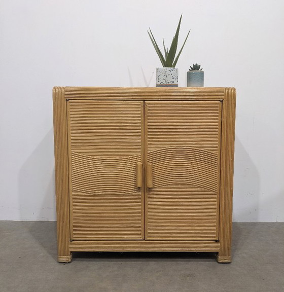 Image 1 of Mobile in rattan Italia anni '80