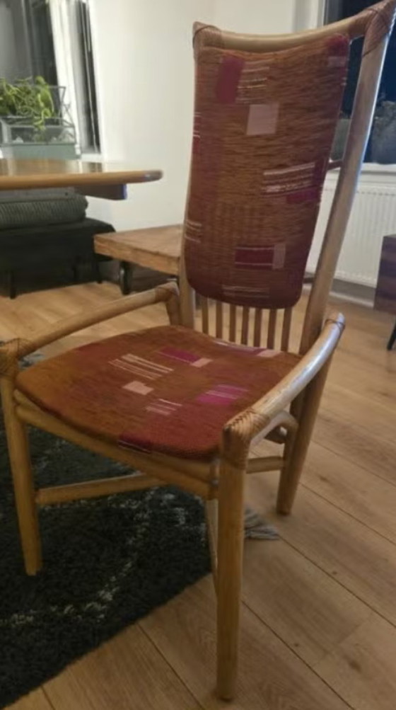 Image 1 of dining room set - Flechtatelier Schütz rattan/reed style