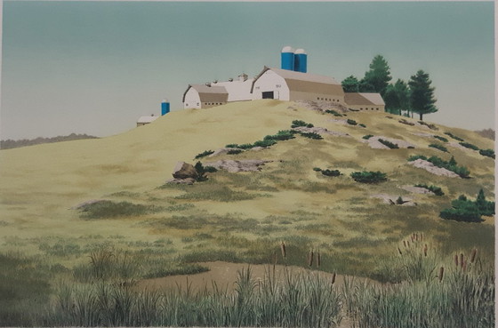 Image 1 of Mel Hunter - Addison County Showplace - litografia firmata