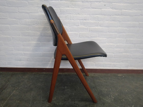 Image 1 of 4 sedie Olav Houg design scandinavo anni '60