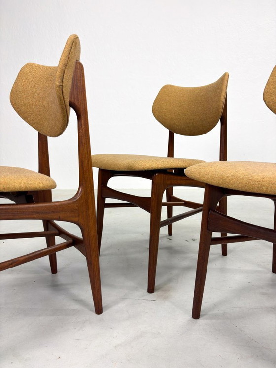 Image 1 of Ensemble de chaises à manger 'Hamar' par Louis van Teeffelen