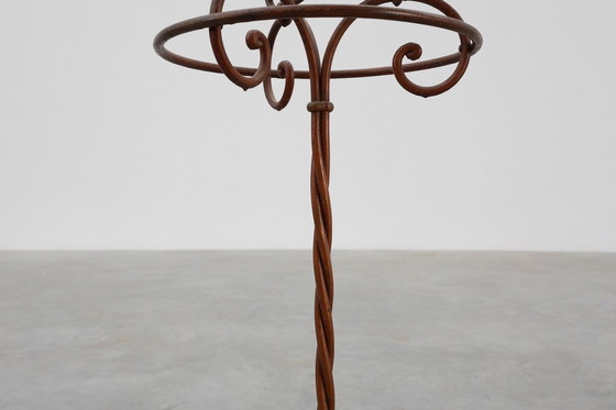 Image 1 of Paragüero antiguo de hierro fundido, Francia ca. 1900