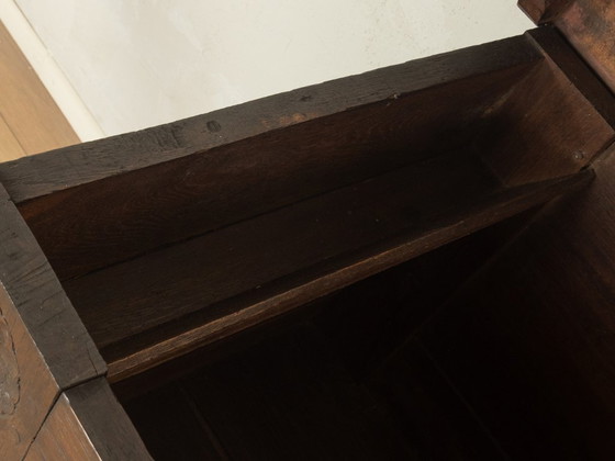 Grafschaft Eiken Kist uit 1748, Opbergkast, Hout, Metaal, Bruin, Rustic (foto 8 van 11)