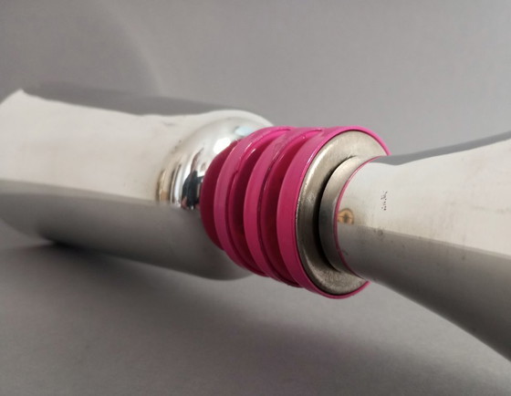 Image 1 of Coppia di vasi di design brutalista/futuristico della Hungarian Industrial Arts Company, anni '70 (Tamás Borsfay?).