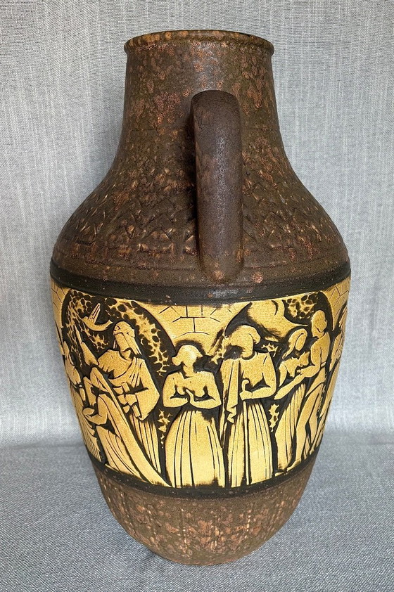 Vintage Scheurich 224-57 Base Vase – Scheurich W-Germany, Ceramic (photo 8 of 15)