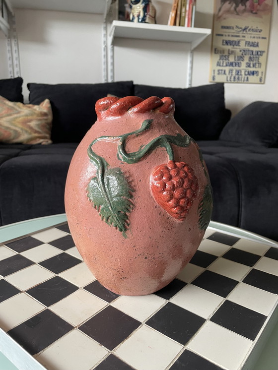 Image 1 of Jarrón de terracota hecho a mano