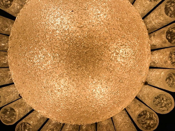 Image 1 of Plafonnier de style Mid-Century par Doria Leuchten, Allemagne, années 1970