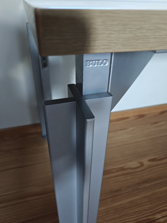 Bulo H2O Tafel 140 x 80 CM – Eettafels, Aluminium, Wood (photo 6 of 7)