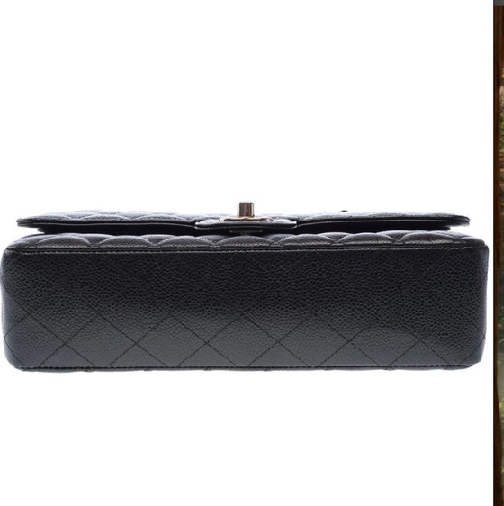 Image 1 of Borsa CHANEL Timeless/Classique en Cuir Noir - 103247