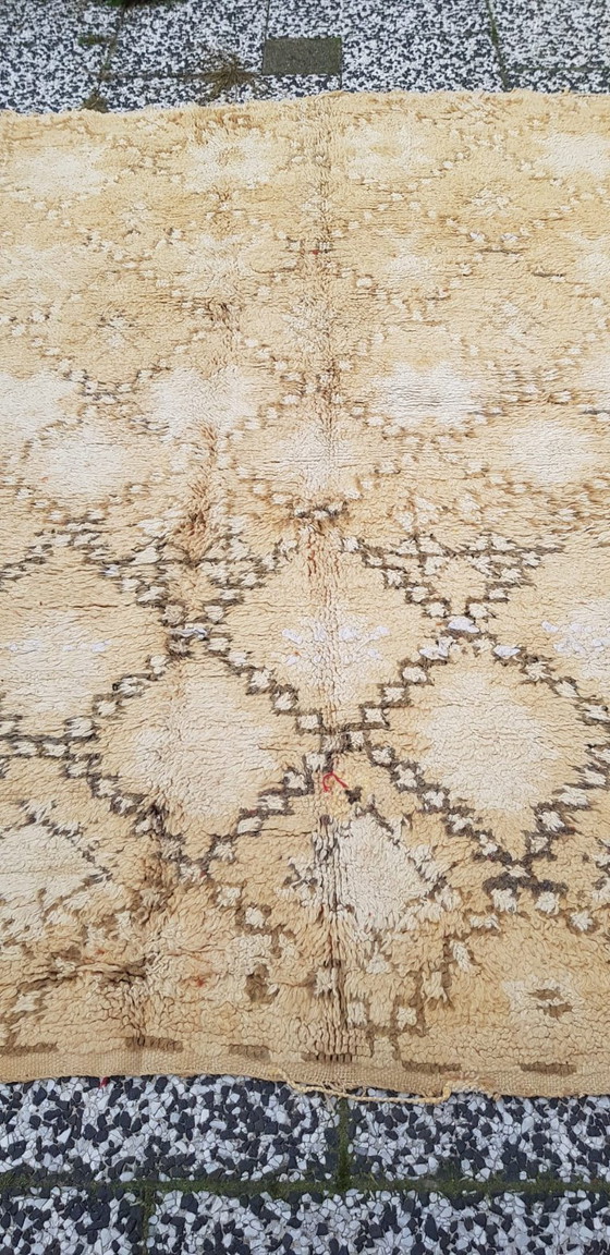 Image 1 of Handgeknoopt Berber kleed wol 219x156cm