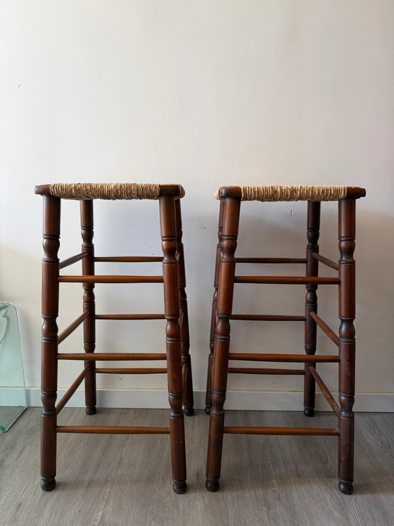Tabourets de bar Mid-Century – Wood, Mid Century Modern (photo 2 of 9)