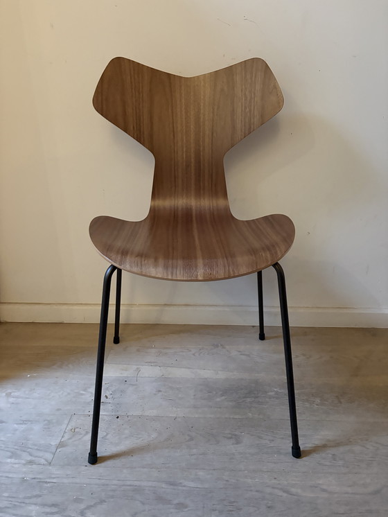 Image 1 of Grand Prix - set of 3 chairs - Arne Jacobsen - Fritz Hansen