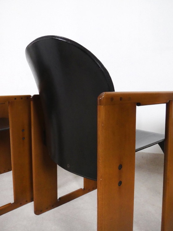 Image 1 of 4 sedie da pranzo - 'Dialogo' - Afra & Tobia Scarpa