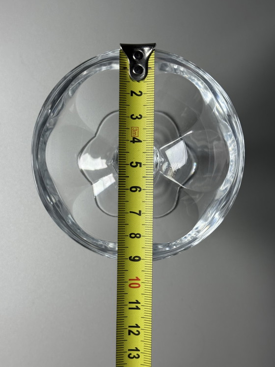 Image 1 of Set di 10 bicchieri da champagne in cristallo - Cristal d'Arques. Metà secolo