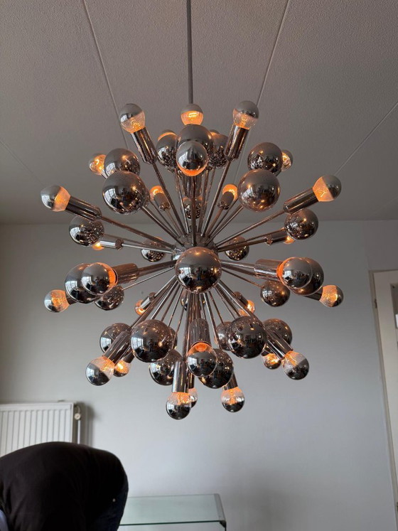 Lampada a Sospensione Sputnik Vintage Stile Space Age degli Anni '60 o '70 – Ingo Maurer (photo 5 of 22)
