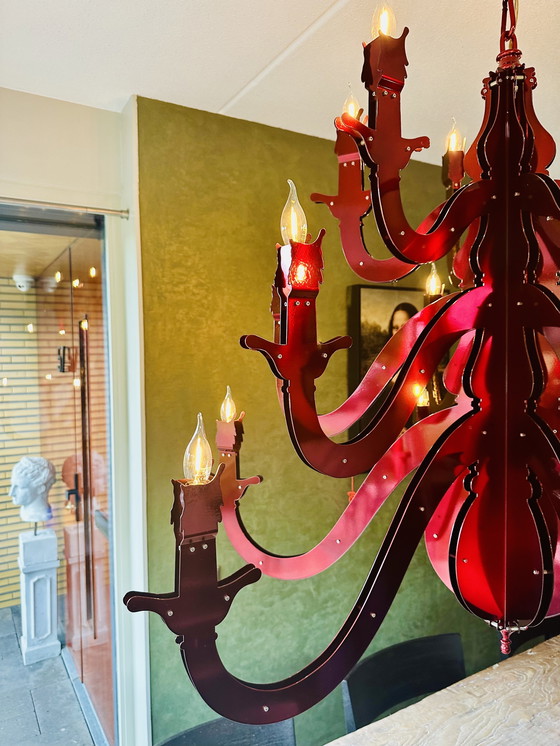 Image 1 of Lampadario barocco Nightwatch XL di marca van Egmond Edizione speciale!