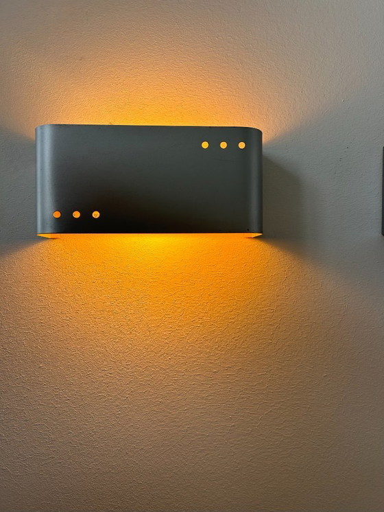 Image 1 of Coppia di applique vintage, metallo, Francia 1970