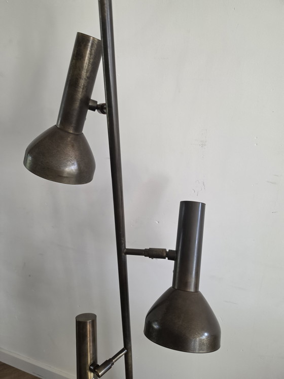 Cosack Leuchten 3 Spots Lampe Vintage Space Age – Lampadaires, Metal, Brass (photo 4 of 7)