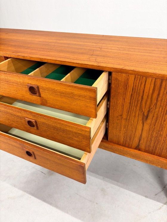 Image 1 of Buffet Mahjongg du milieu du siècle de l'usine de meubles Ouwenbroek