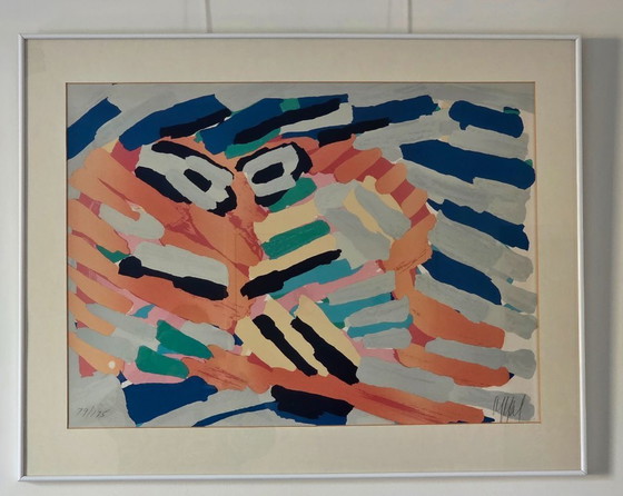 Image 1 of Karel Appel - Mask Face - 79/175 - Hand-signed