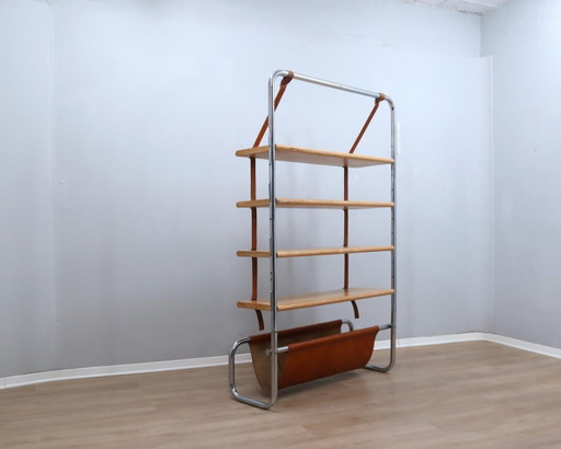 Bibliothèque géante de Luigi Massoni pour Poltrona Frau 1970