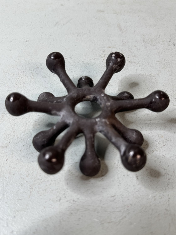 Bougeoir Vintage Design Danois Spider", Conçu par Jens Quistgaard – Dansk Designs, Bougeoirs et chandeliers (photo 10 of 10)