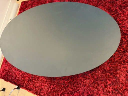 Designer oval coffee table by Bree’s New World Libra