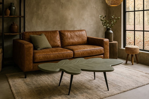 Concrete Look Coffee Table Leaf by Raw Look Design