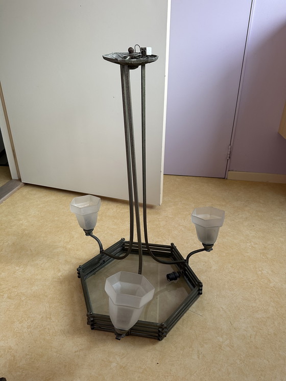 Image 1 of Originele art deco hanglamp