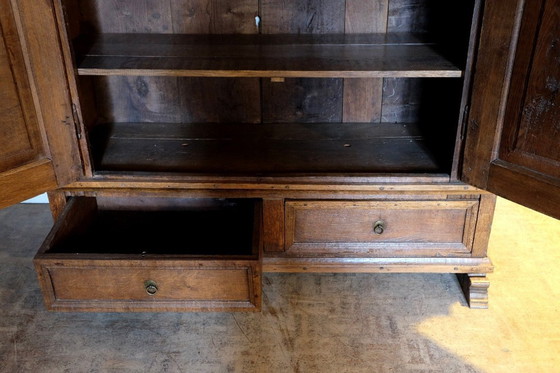 Image 1 of Armario alemán finales del siglo XVIII/principios del XIX roble