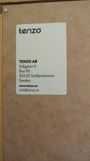 Design vitrinekast TENZO Zweden