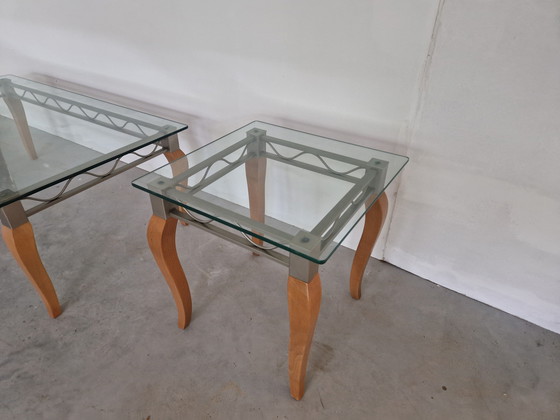 Image 1 of Pierre vandel coffee table and side table