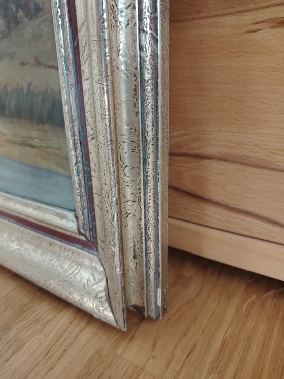 Image 1 of Ölgemälde Signatur B. Neumüller, Landschaft Chiemgau Bayern Deutschland 