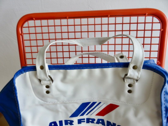 Borsa da viaggio vintage per assistenti di volo Air France, anni '60 – Oggetti decorativi, Skai (photo 15 of 16)