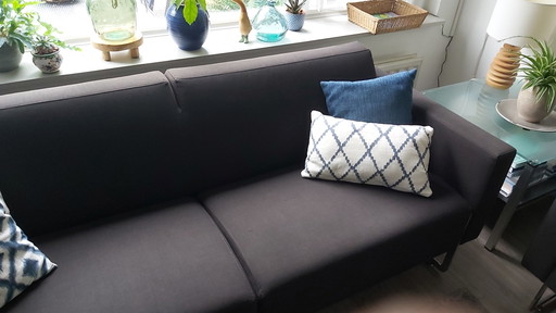 Driepersoons designbank van Artifort in goede staat – banken, Metal, Textile (photo 2 of 5)