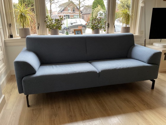 Image 1 of Divano Rolf Benz, blu screziato.