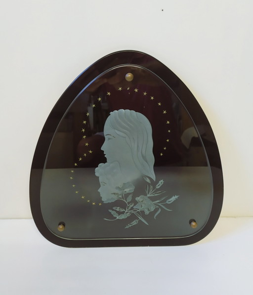 Fontana Arte Luigi Brusotti Madonna, 1950.