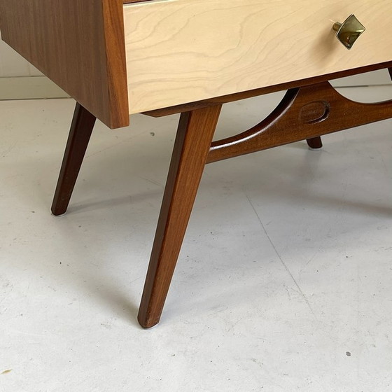Image 1 of Midcentury vintage nightstands sixties chest of drawers
