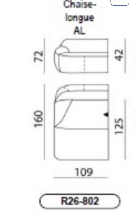 Image 1 of Leolux Pode Nivti hoek/ loungebank NIEUW €6800