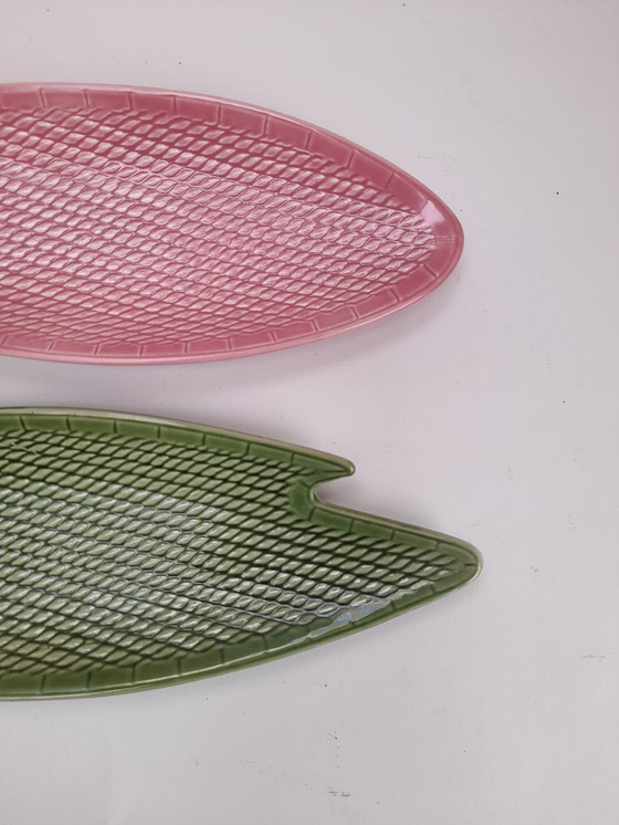 Image 1 of Set of 2 Boch Keralux Cordaline pocket trays 